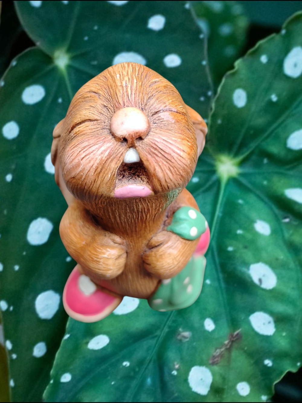 Vintage Pendelfin Hand Painted Barney Rabbit Figurine Made in England